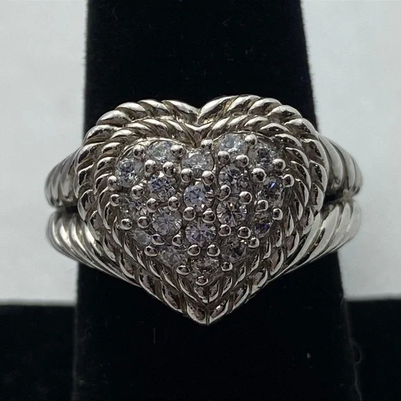 Judith Ripka Heart Ring